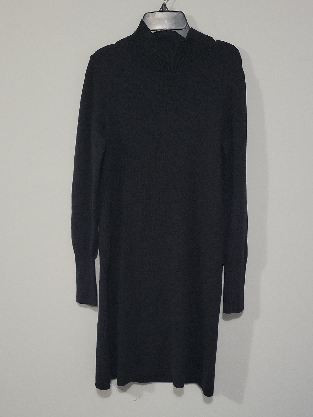 Ann Taylor | Wool Blend Mock Neck Midi Dress Quiet Luxury Minimalist Classic MP